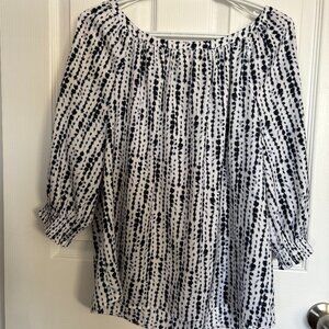 Halston Satin Blouse